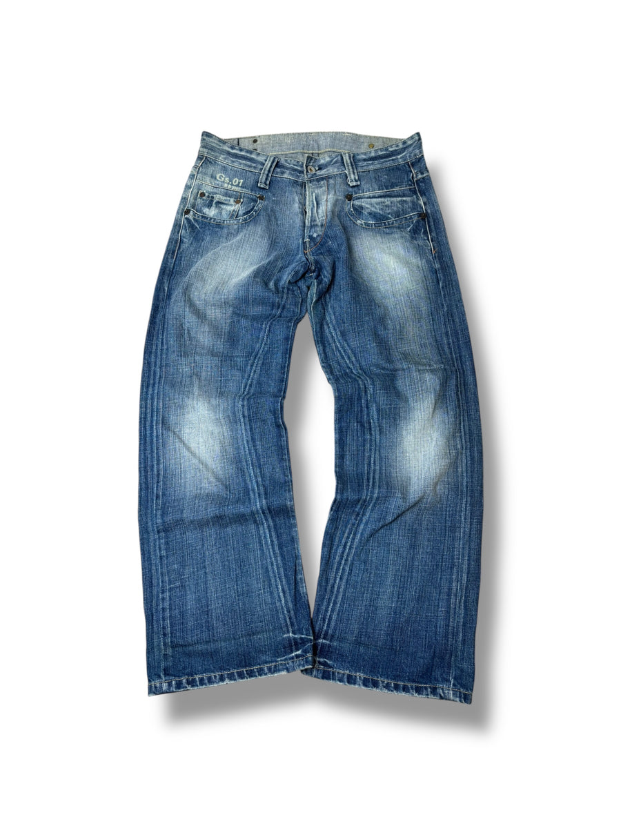 Gstar- RAW Baggy Jeans mit stiching