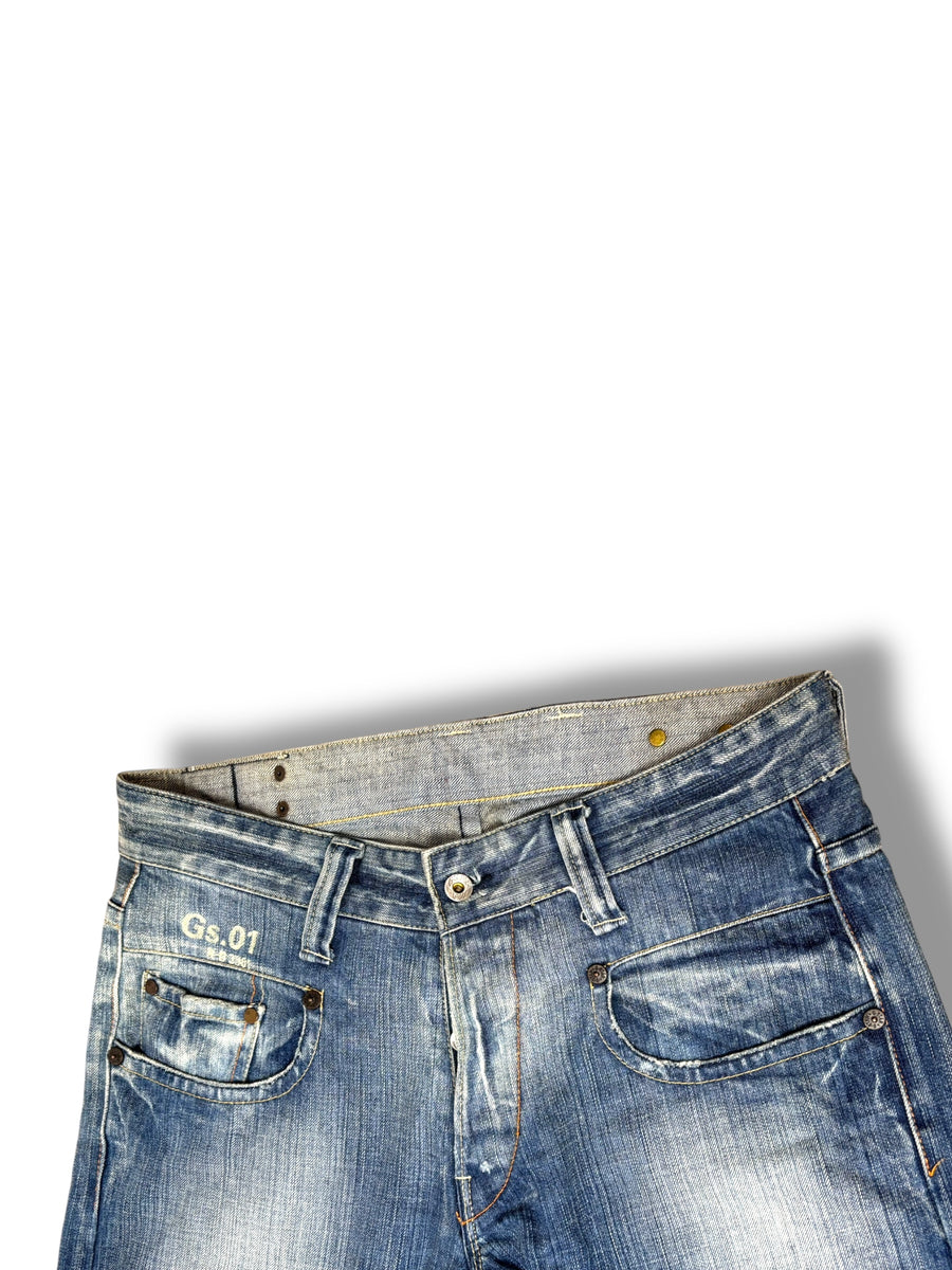 Gstar- RAW Baggy Jeans mit stiching