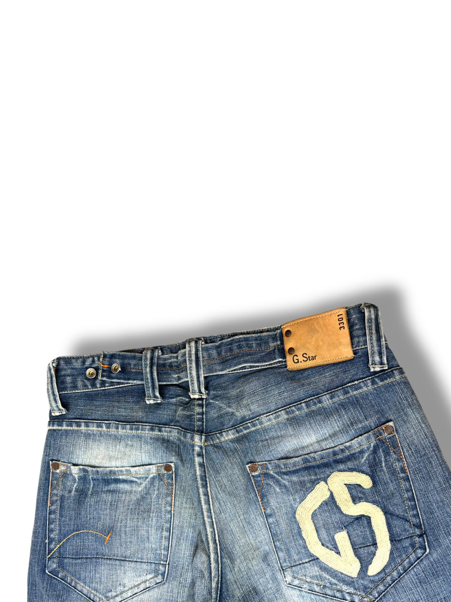 Gstar- RAW Baggy Jeans mit stiching