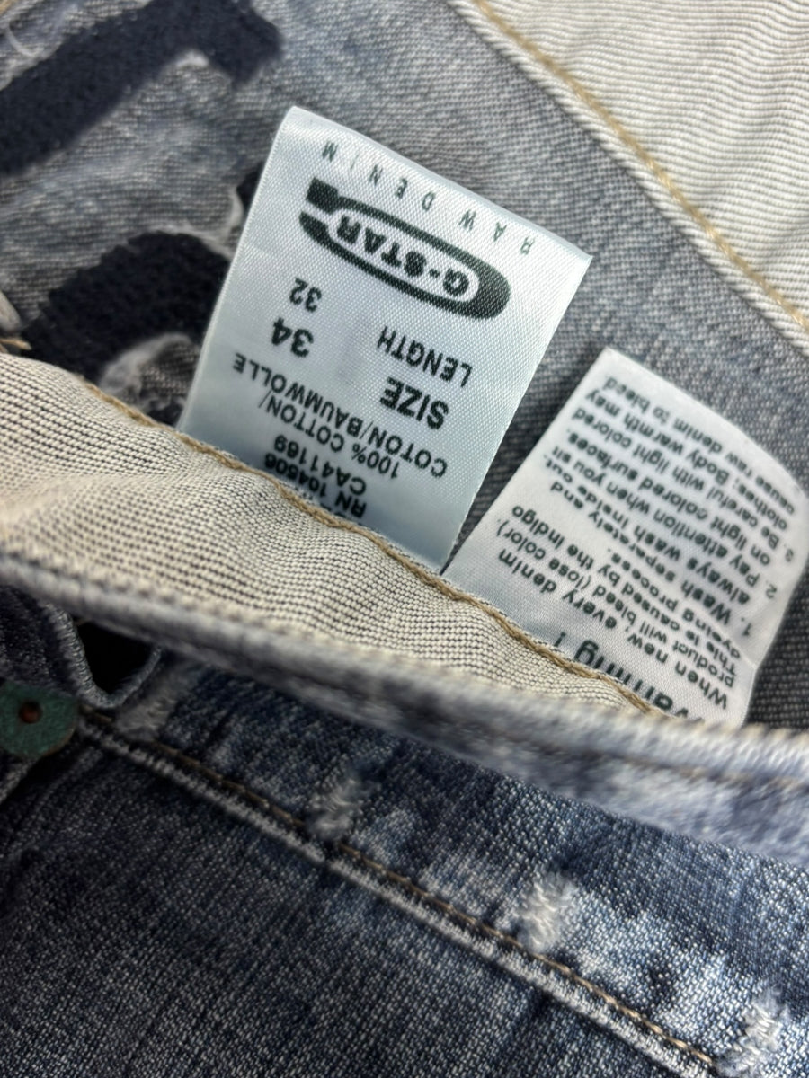 Gstar-RAW Baggy Jeans mit stching